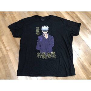 Jujutsu Kaisen Gojo T-Shirt Size 3XL Black (0064)